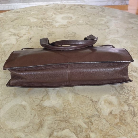 Vintage 90’s Liz Claiborne Leather Shoulder Bag - Picture 5 of 8